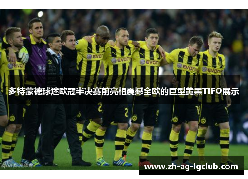 多特蒙德球迷欧冠半决赛前亮相震撼全欧的巨型黄黑TIFO展示 多特蒙德球迷欧冠半决赛前亮相震撼全欧的巨型黄黑TIFO展示